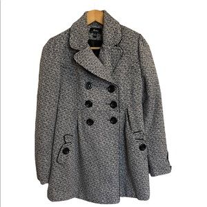 Black and White Coat